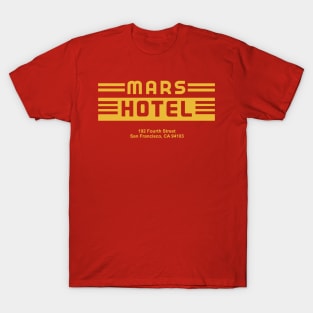 Mars Hotel (gold) T-Shirt